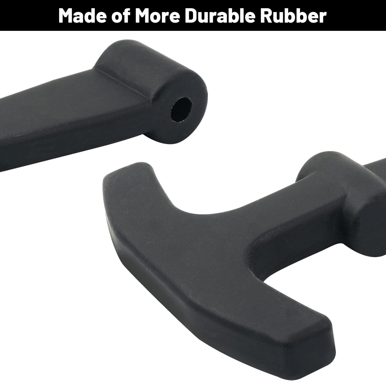 2 Pack Replacement Lid Latches for Yeti Coolers - Durable Rubber Design