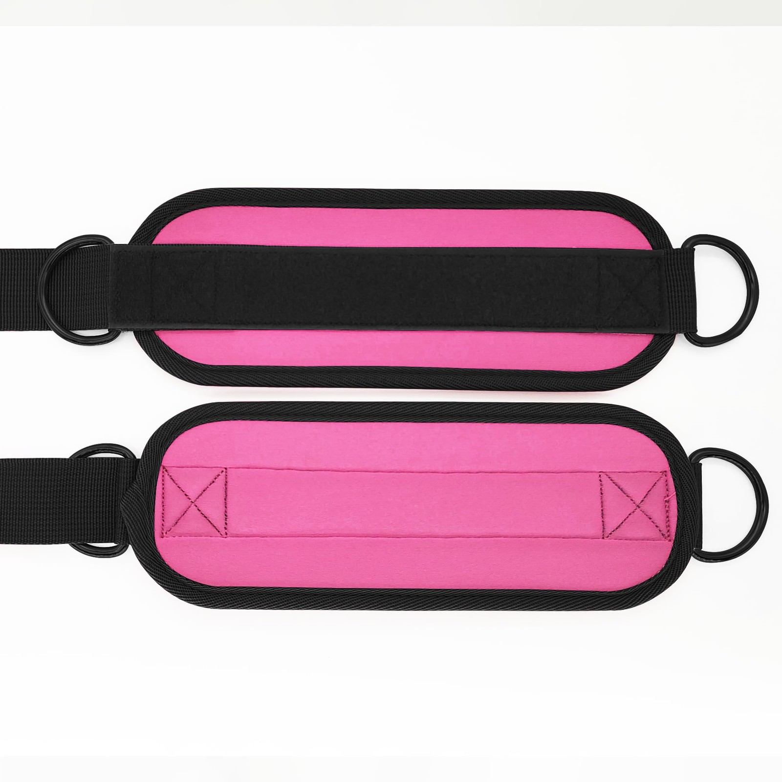 Ankle Strap for Cable Machine Glute Kickback Accessory, Rose Color