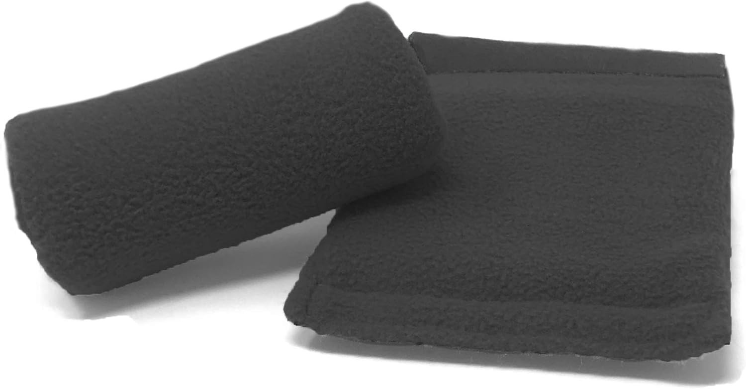 Universal Crutch Hand Grip Covers - Luxurious Soft Fleece with Sculpted Memor...
