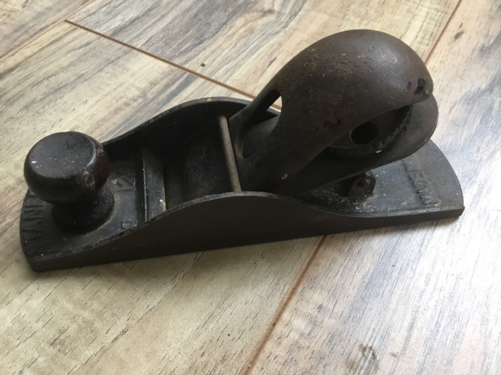 Vintage Stanley No. 120 Block Plane Antique Hand Tool Woodworking USA