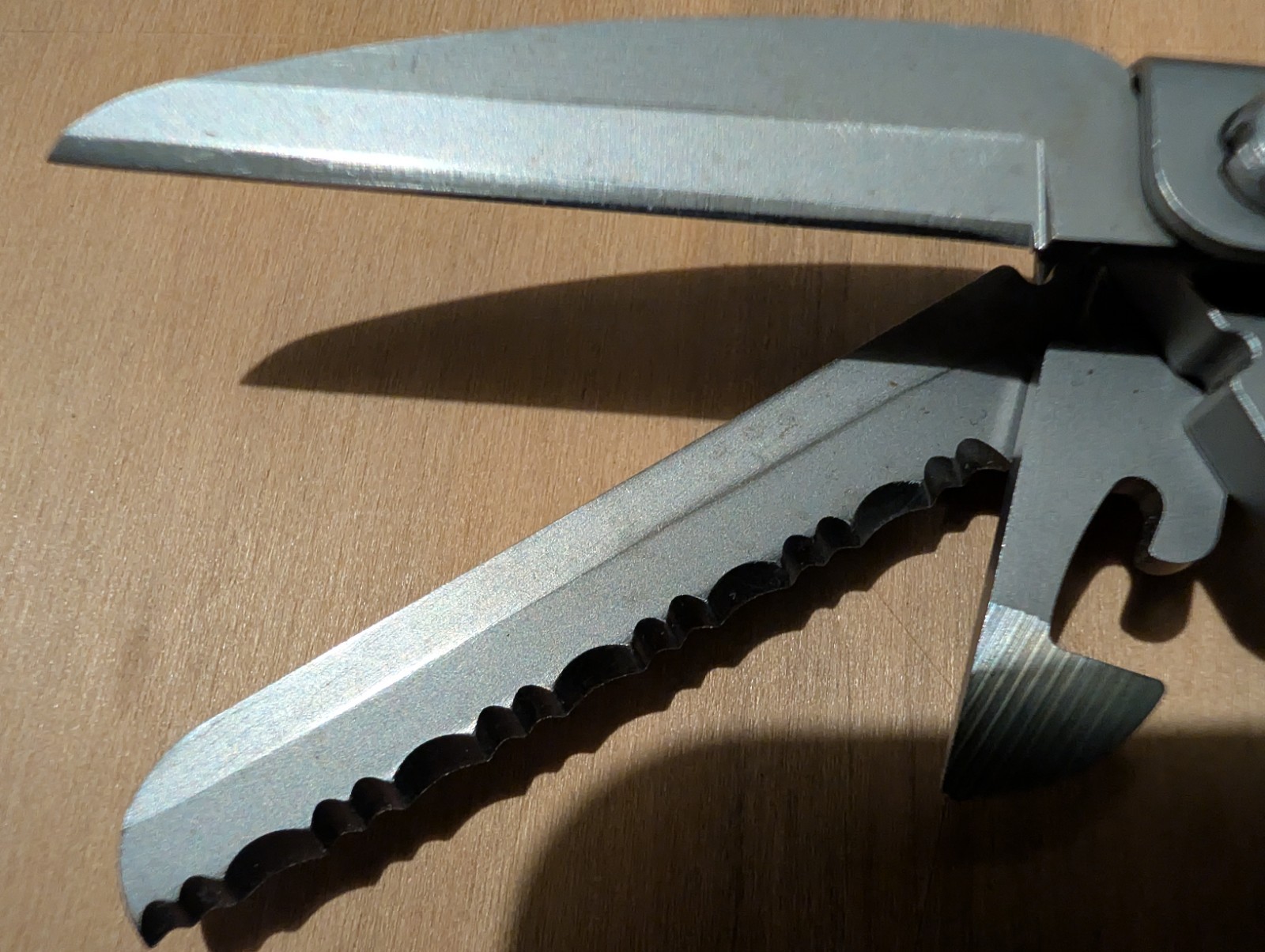 Gerber MP600 Bluntnose Custom Modded With Scissors & Chisel Added See Pictures