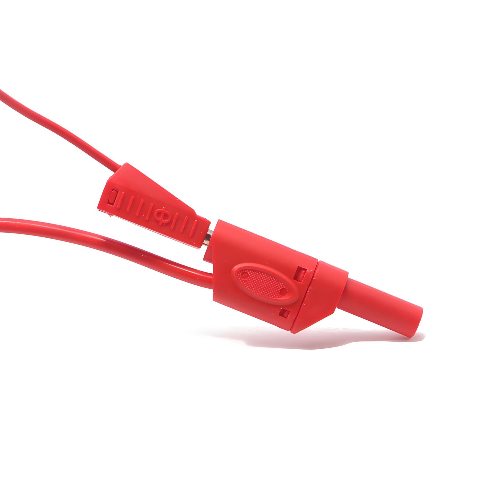Multimeter Test Leads Ends 4mm Stackable Banana Plug Connectors 600V 32A