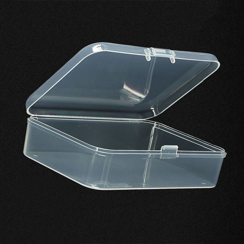 5pc Clear Plastic Storage Box Playing Cards Case Jewelry Beads Card Holder Boxes