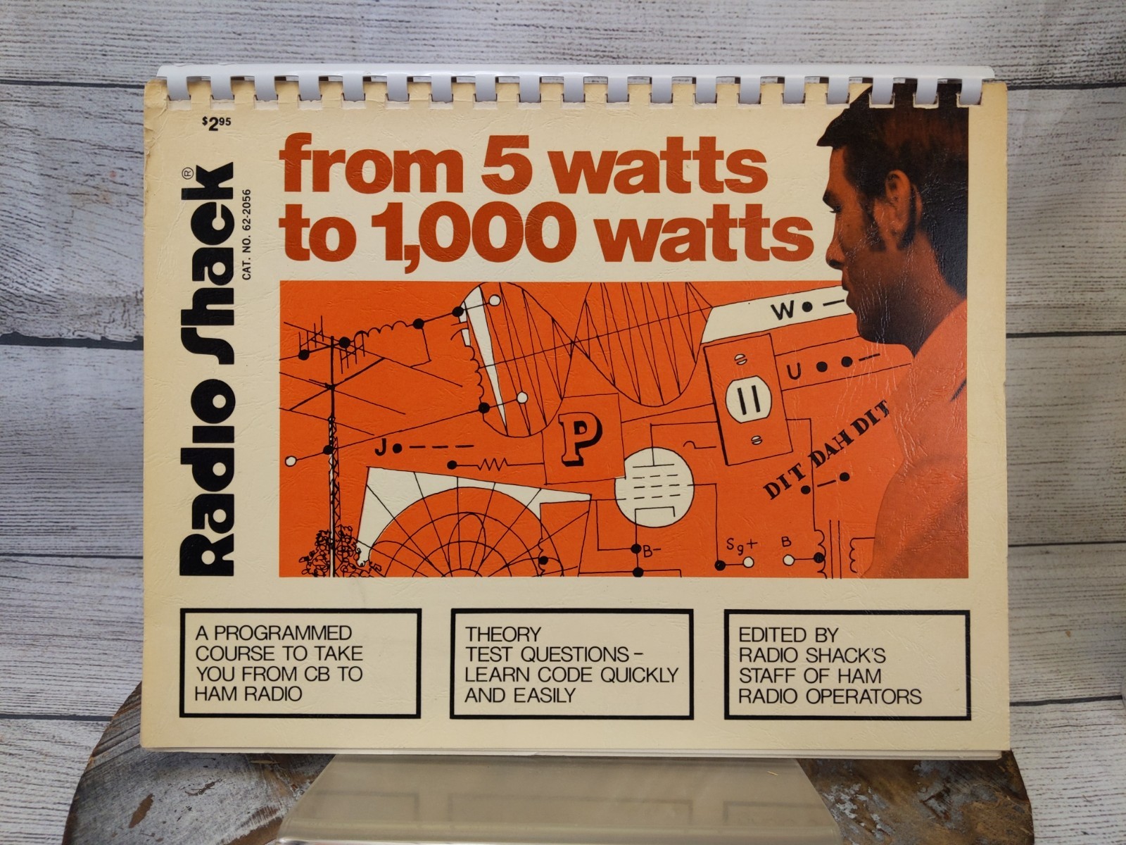 VTG 1974 Original Radio Shack From 5 Watts to 1000 Watts Ham Radio Book 62-2056