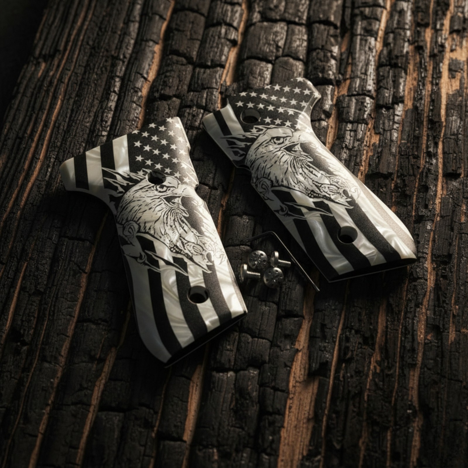 Beretta 92FS Tactical Grips Polymer Eagle Grips