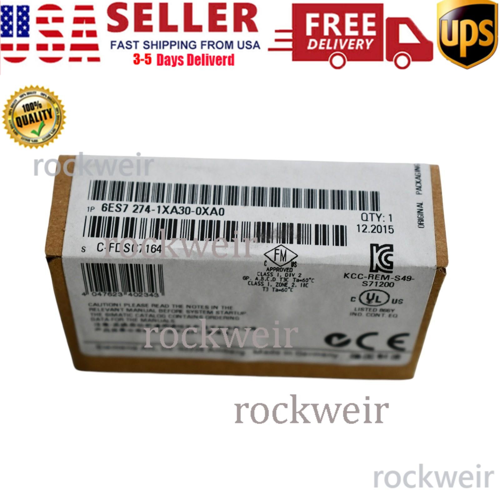 NEW Siemens 6ES7274-1XA30-0XA0 6ES7 274-1XA30-0XA0 Analog Simulator 2 Ch Pote