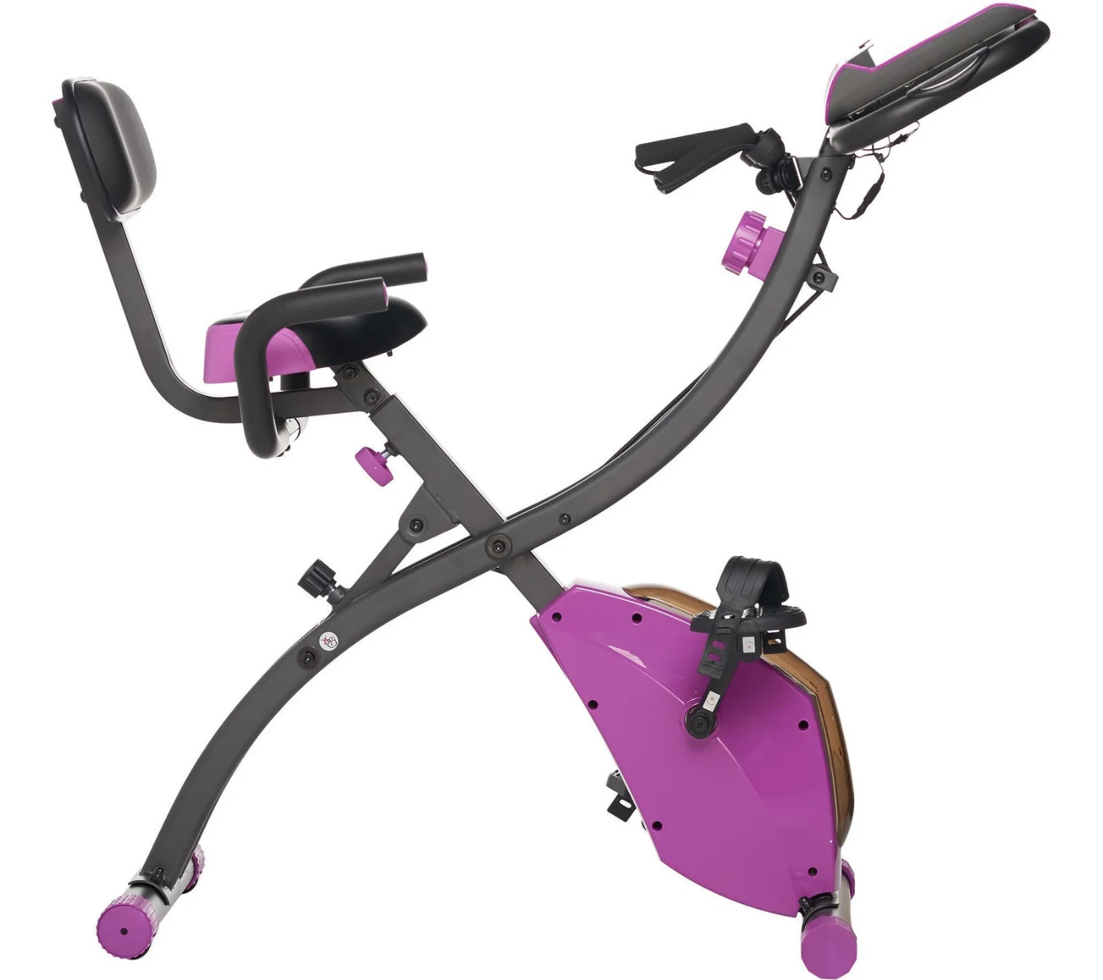 FitQuest Express Folding Exercise Bike with Backrest Unopened Free Shipping