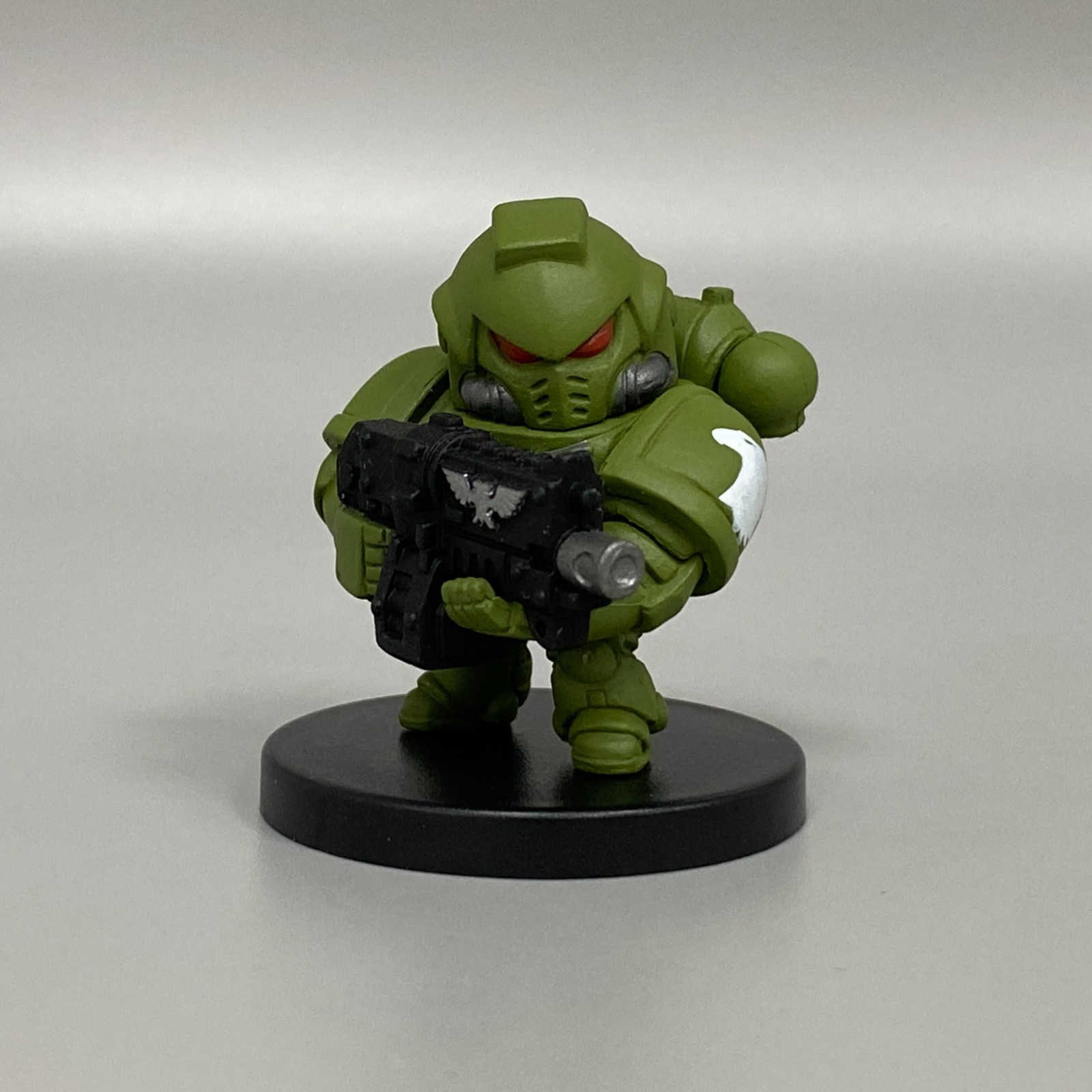 1 SPACE MARINE CHIBI MINI FIGURE WARHAMMER 40K FROM CALENDAR RAPTORS