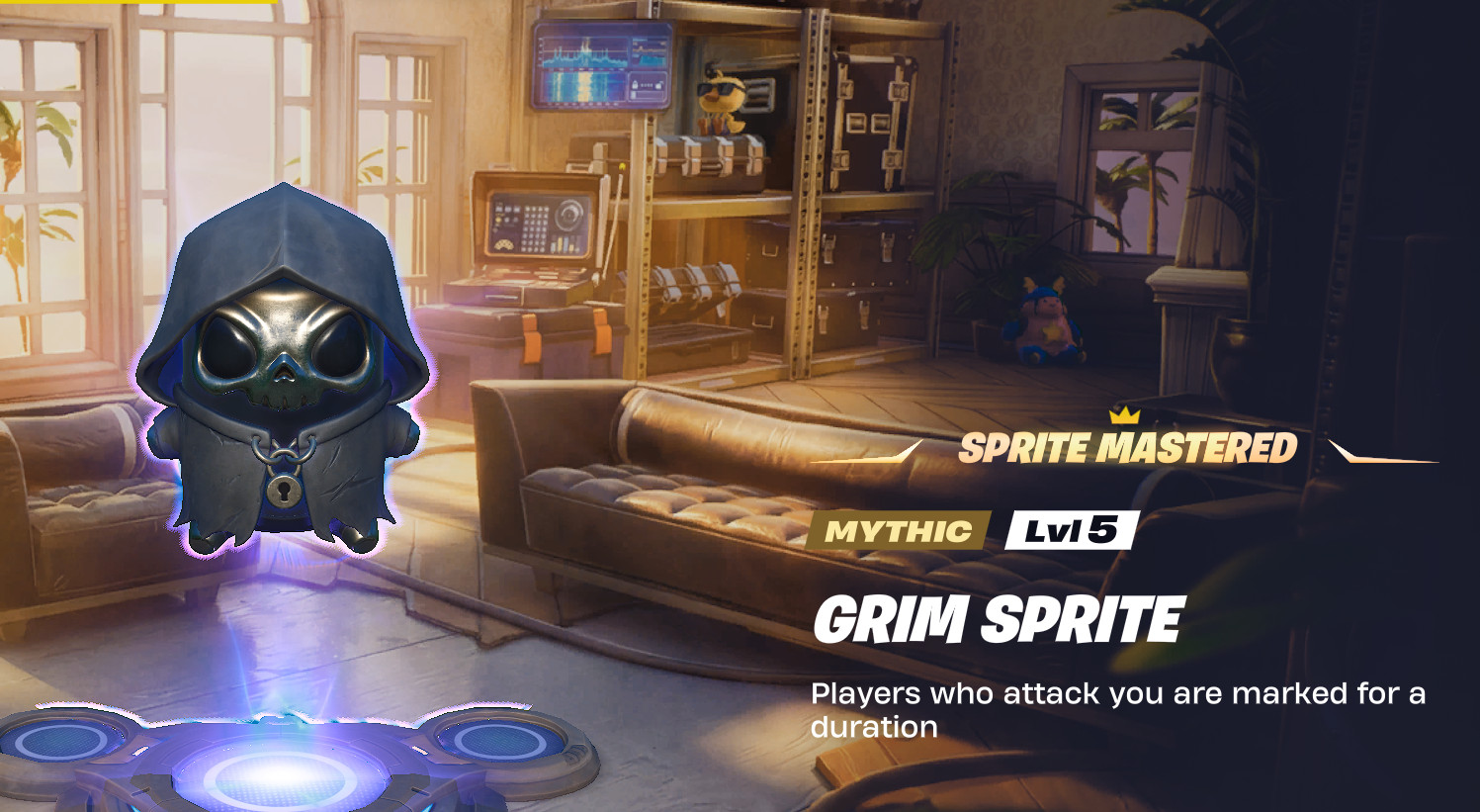 GRIM SPRITE BOT LOBBY I (CHEAPEST MASTERED) Back-bling ready