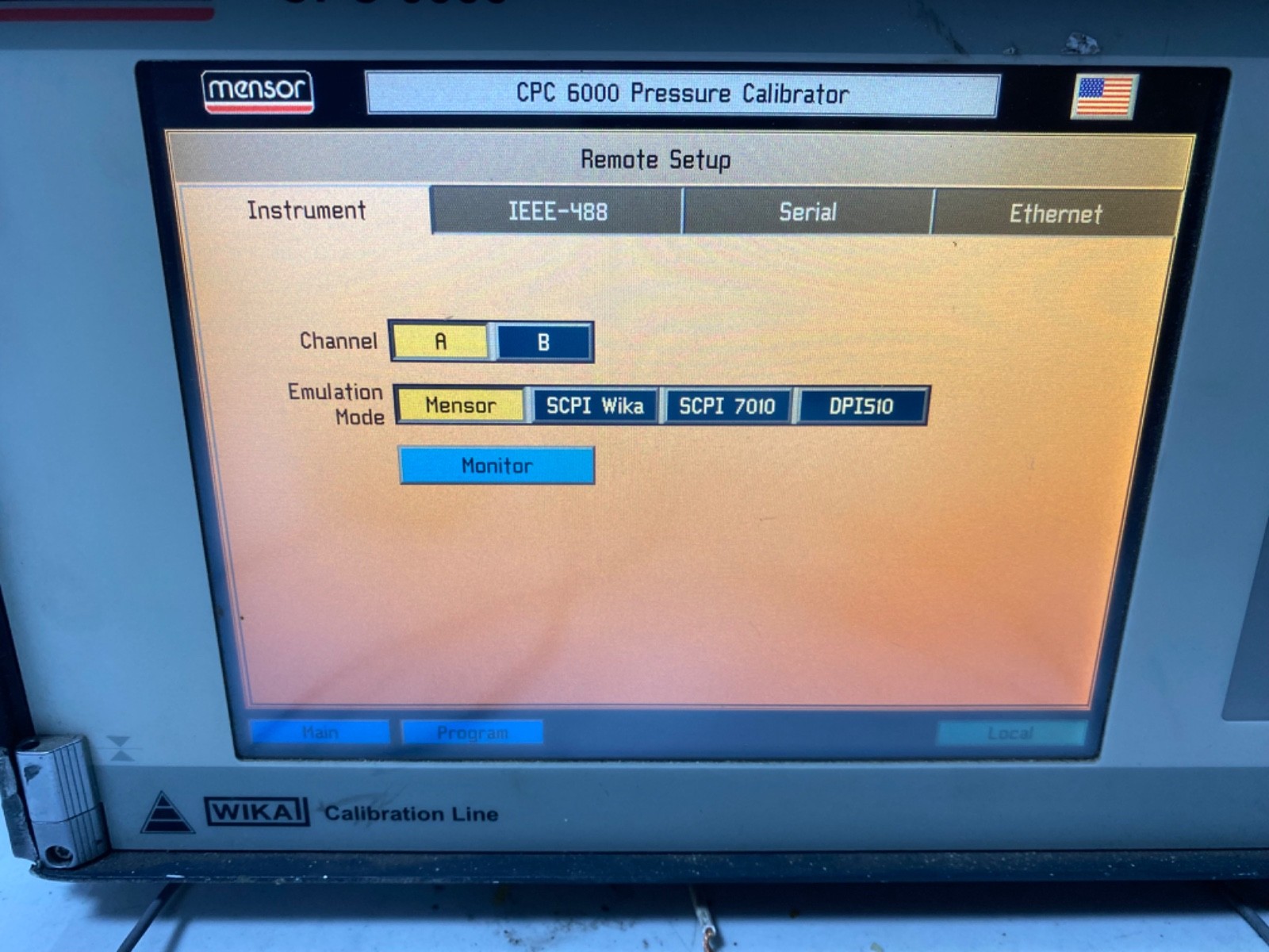 Mensor CPC6000 Automated Pressure Calibrator
