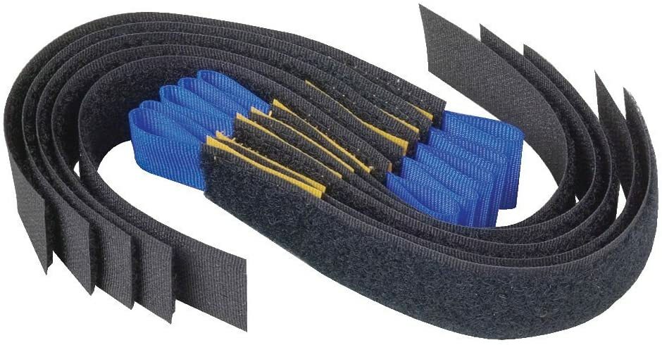 10-Pack RCA 4-inch Long x 1-inch Wide Hook/Loop Computer Cable Ties - NEW