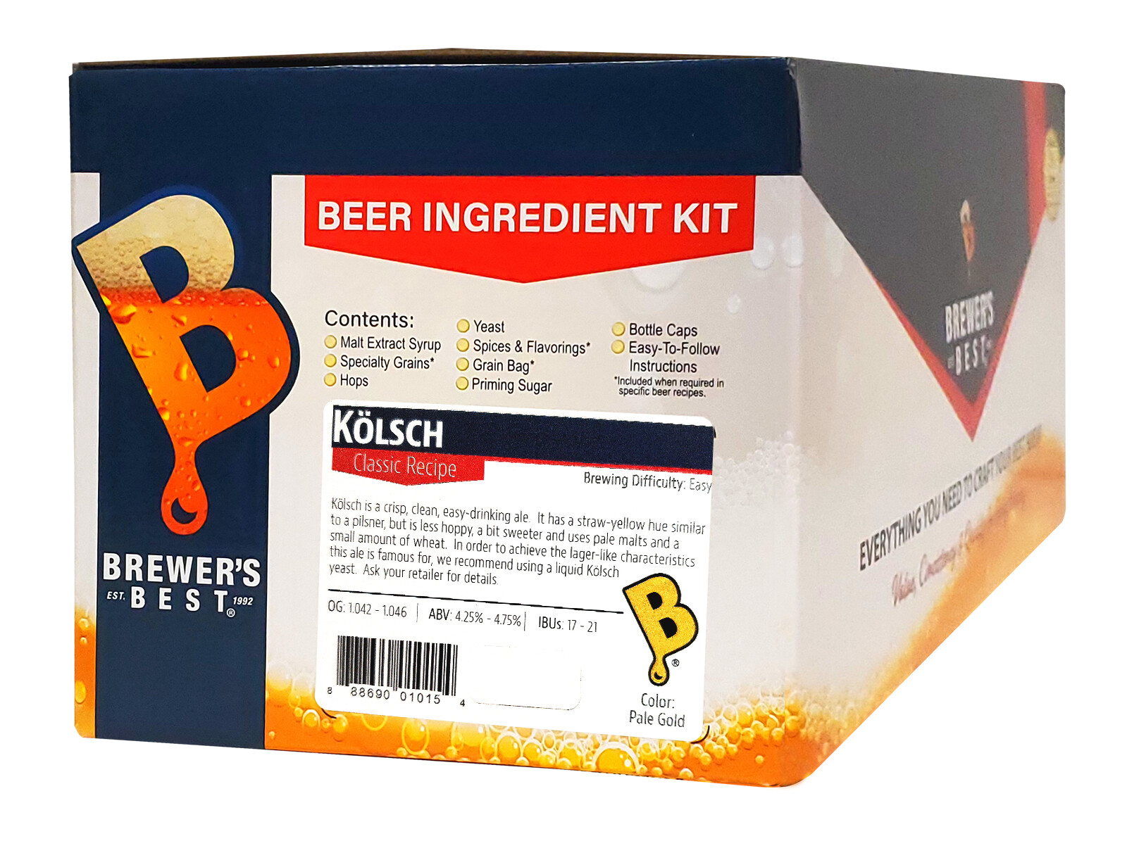 Kolsch Ingredient Kit for Home Brew Beer Making