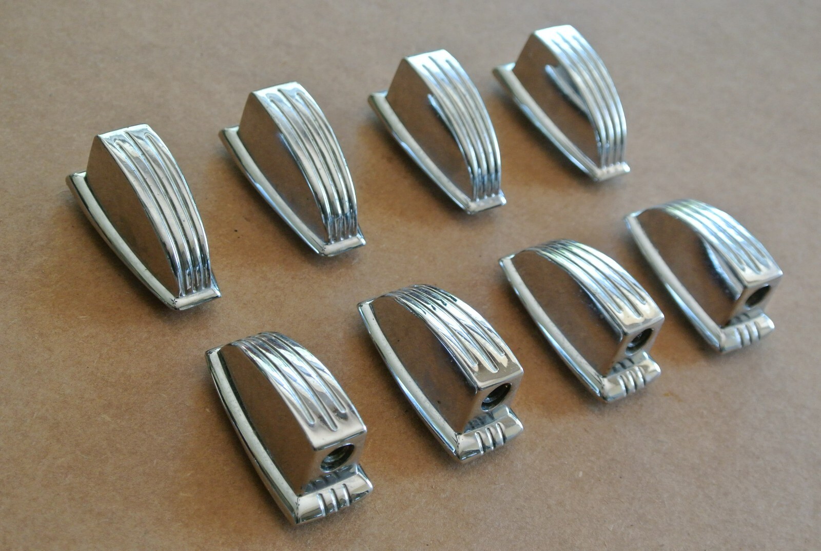 SET OF 8 Vintage LUDWIG USA small CLASSIC LUGS for YOUR TOM! LOT K724