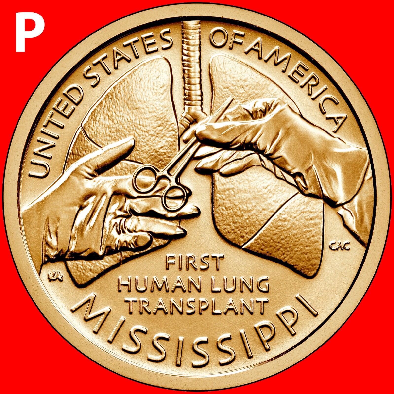 2023-P MISSISSIPPI (MS) INNOVATION ONE UNCIRCULATED DOLLAR FROM ROLL