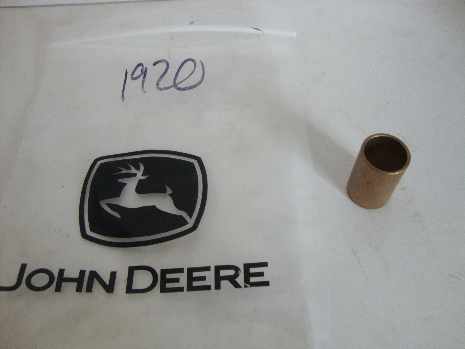 New John Deere Tractor Replacement Part Bushing 1-1/4" long x 7/8" wide 1920