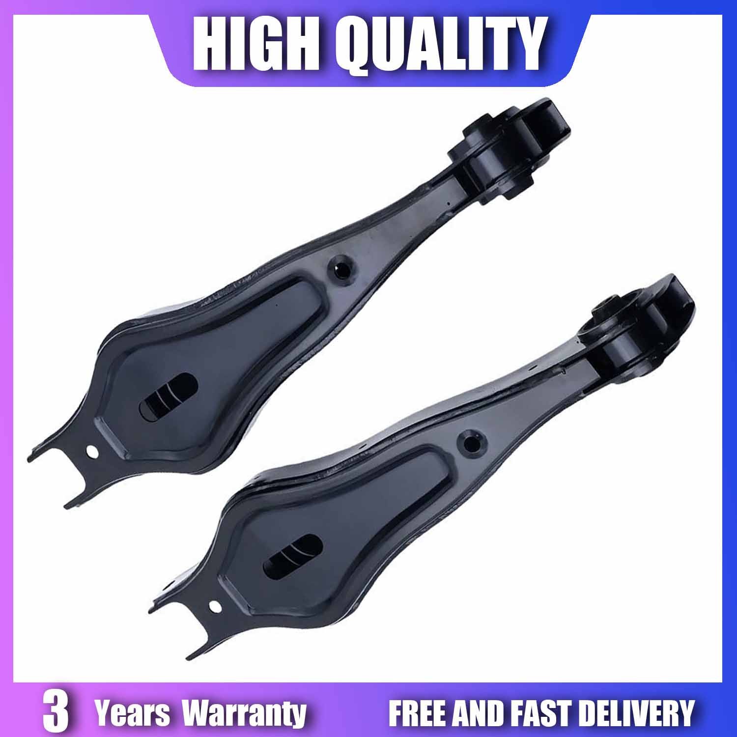 2Pcs Rear Lower Rearward Moog Susp Control Arms Fits For Hyundai Santa Fe Kia