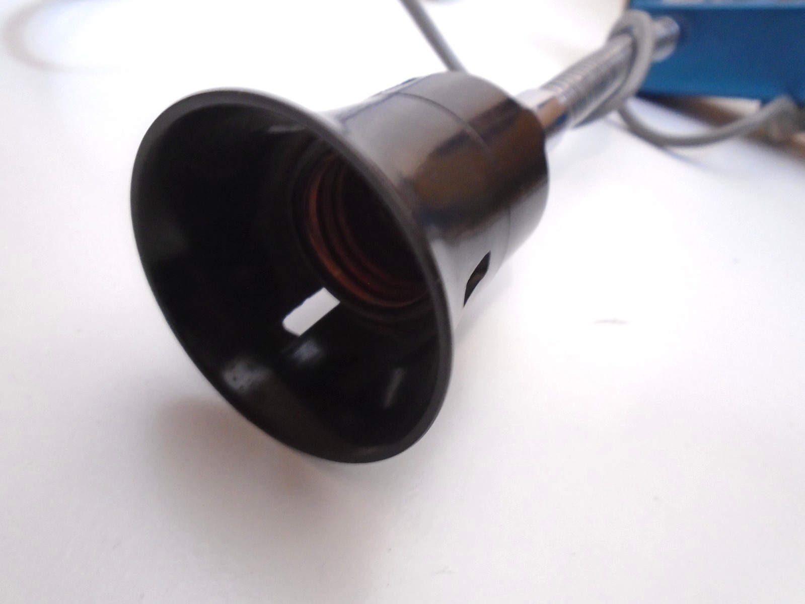 Clanville Pressman Vintage Photography Lamp Bakelite Arms Round Plug Untested