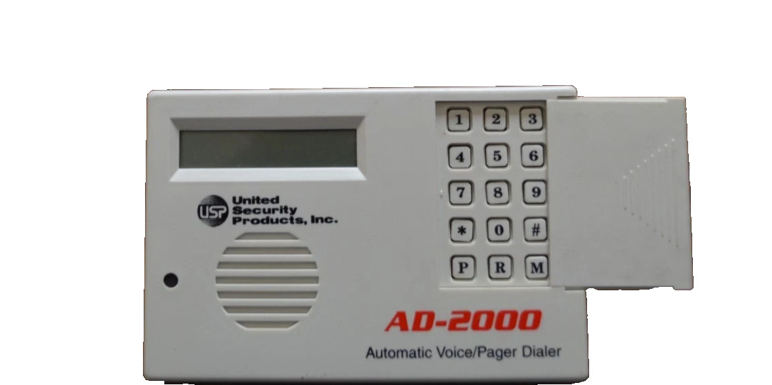 30-Day Warranty USP Auto Voice Dialer, 4-Channel  Dialer (AD2000)