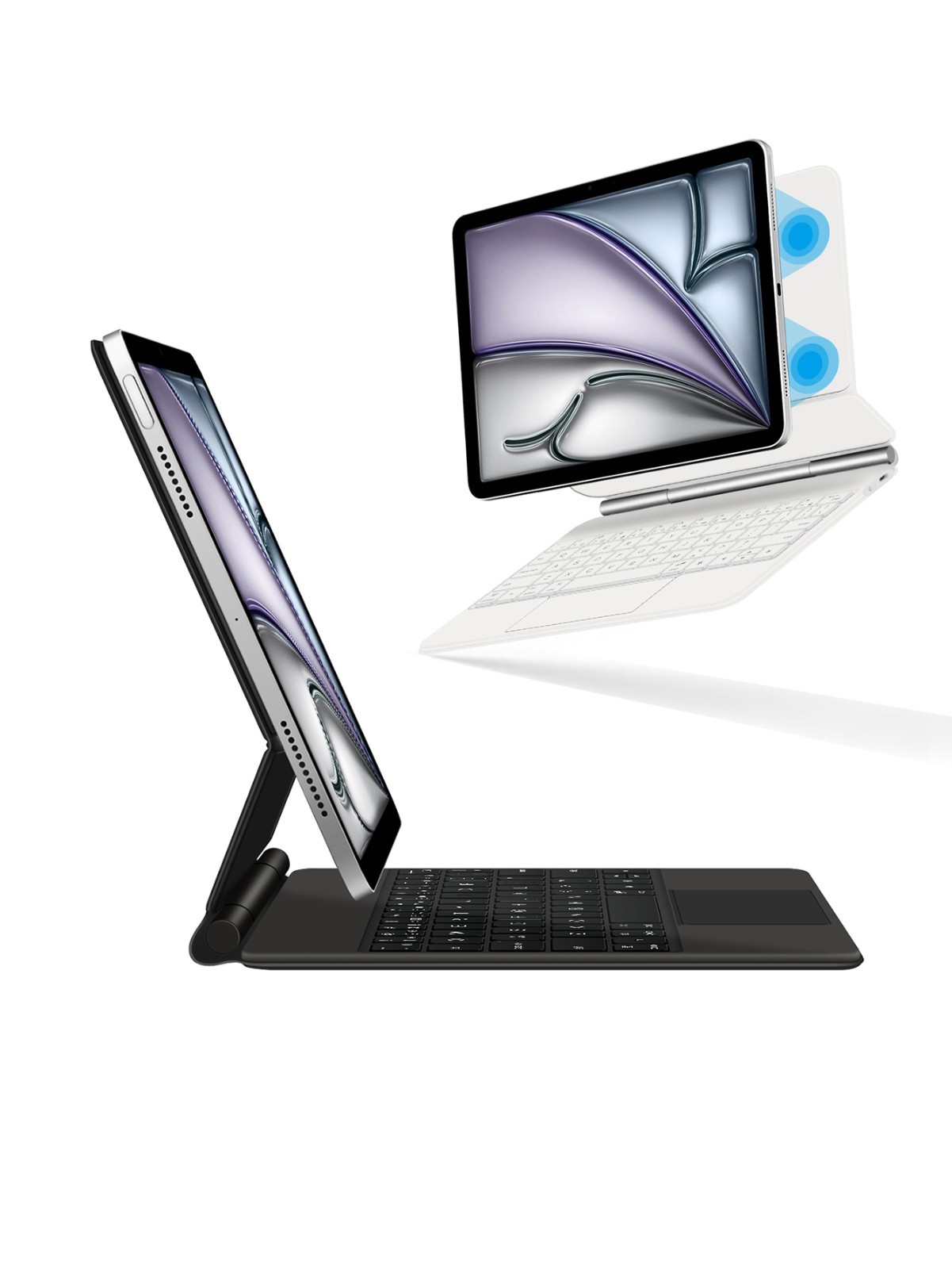 Magic Keyboard For iPad Air (M4) 11-inch Tablet With Stand Case