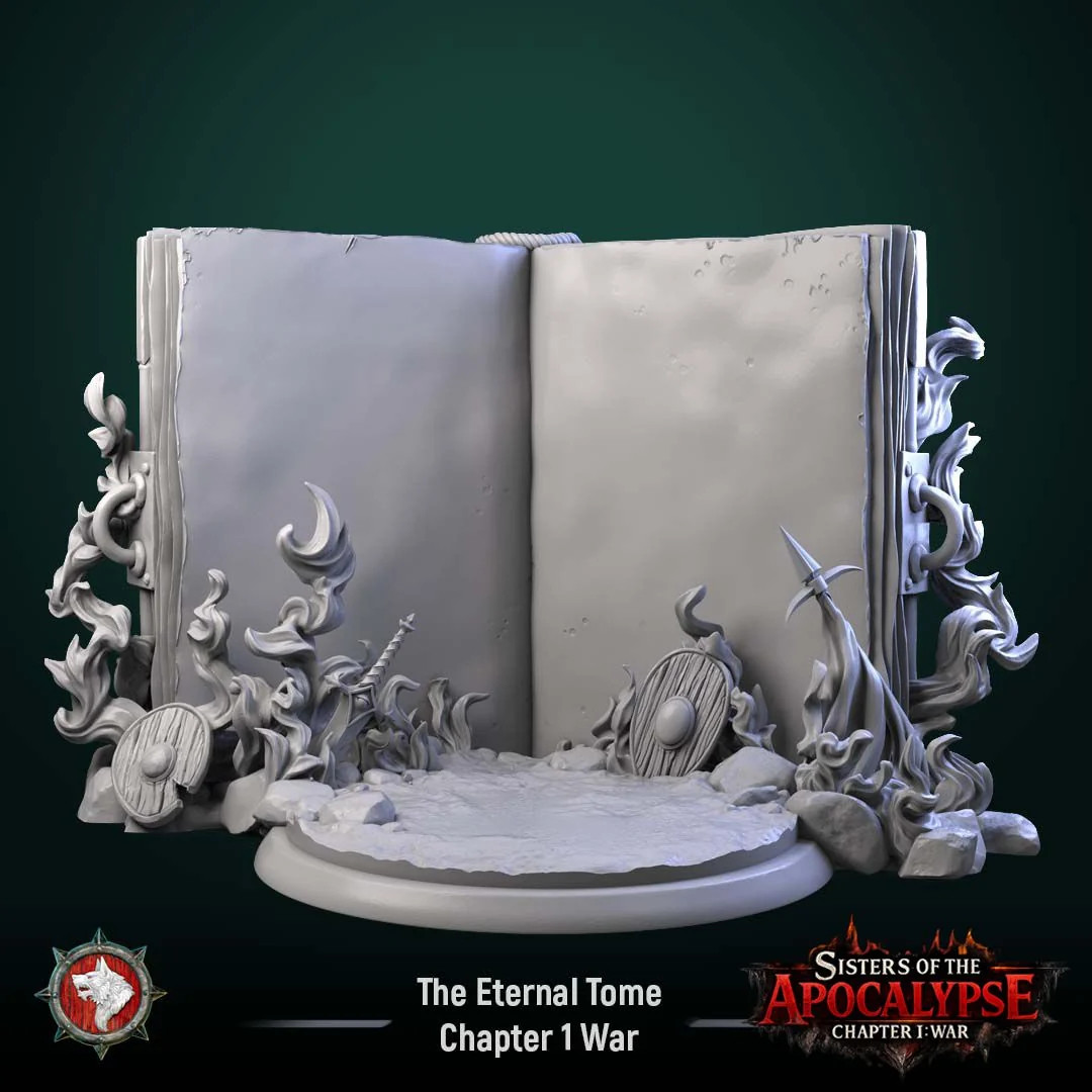 The Eternal Tome - PLA 3D Printed Terrain