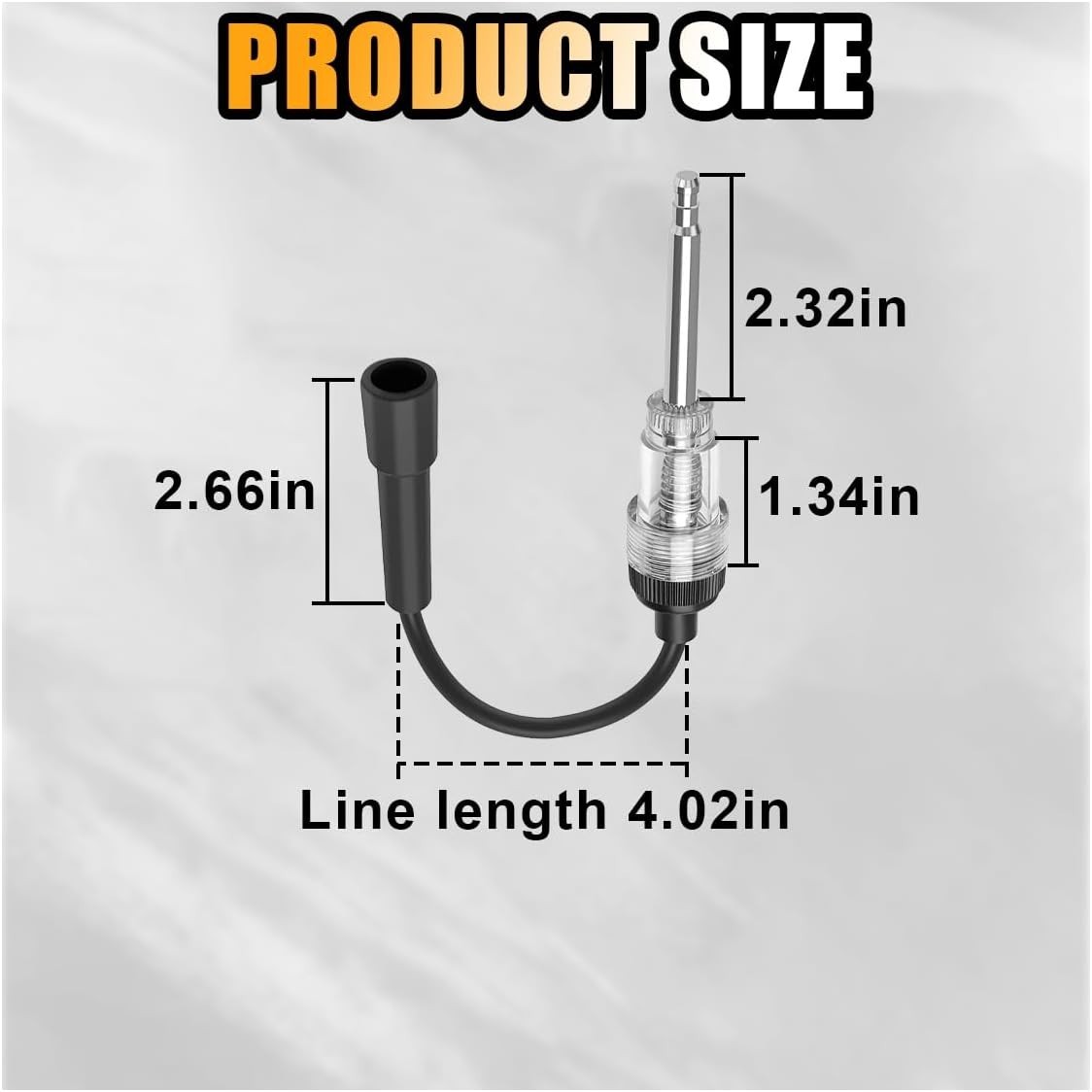 2 PCS Inline Spark Plug Tester - Battery Powered Ignition Coil Diagnostic Tool