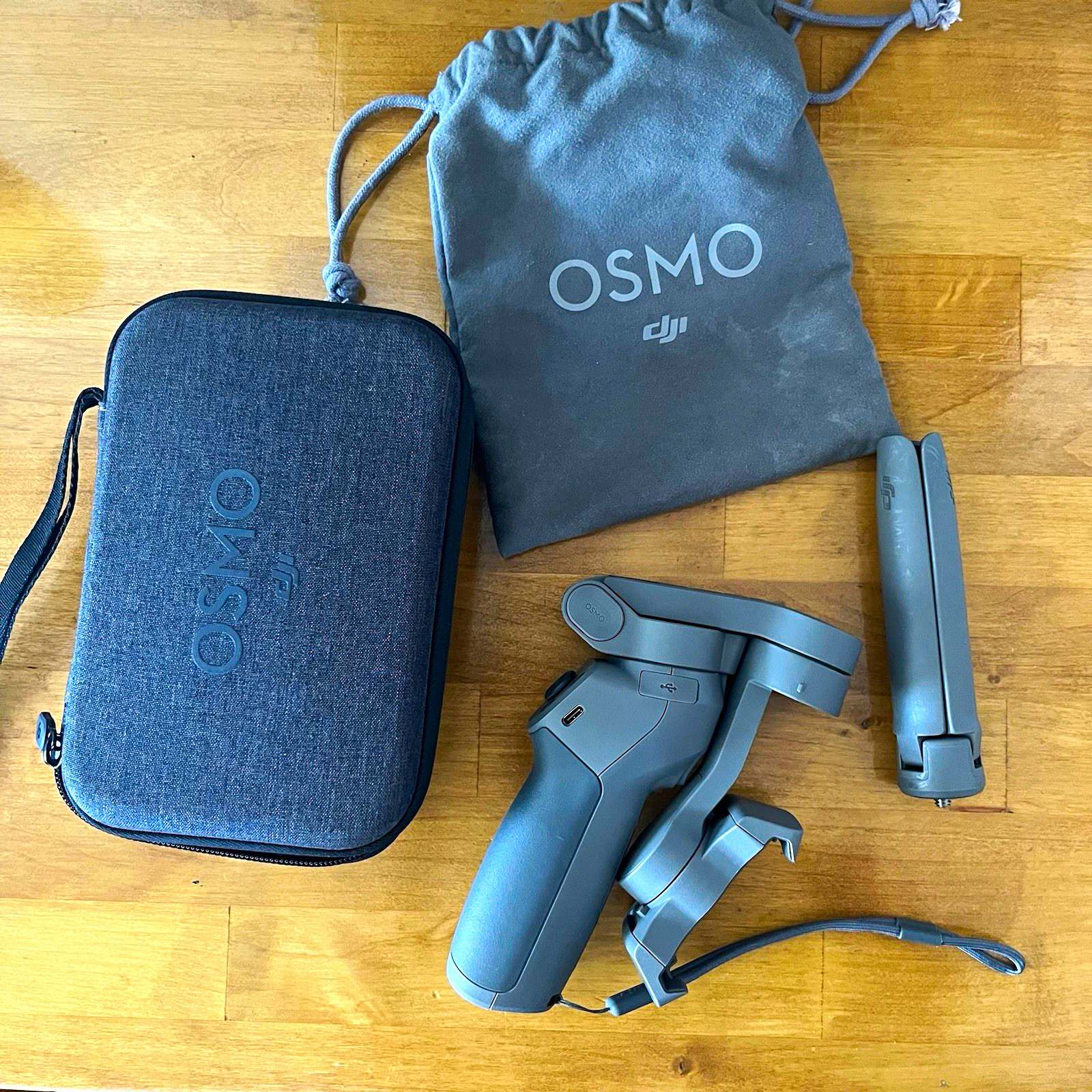 DJI Osmo Mobile 3 Smartphone Gimbal Stabilizer with Case & Pouch