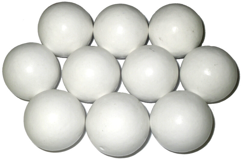 Ceramic balls 40mm, for ball milling, alumina, 1kg.