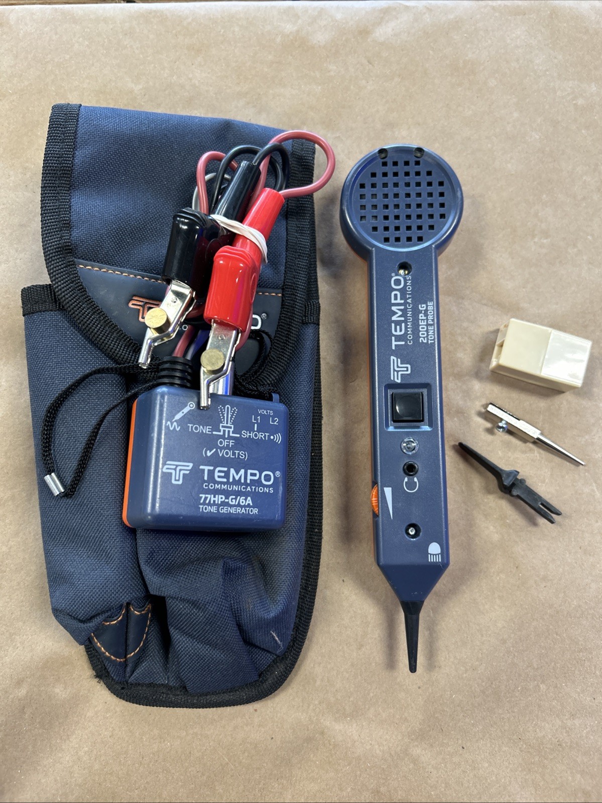Tempo 200EP-G Professional Amplifier Tone Probe With Case & Accessories
