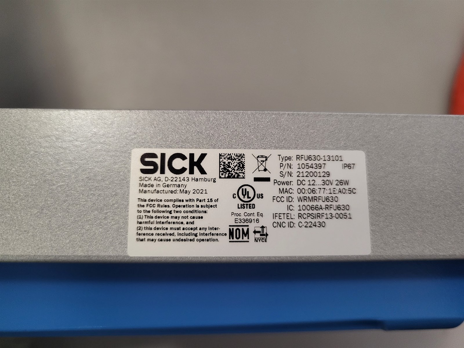 Sick RFU630-13101 1054396 RFID