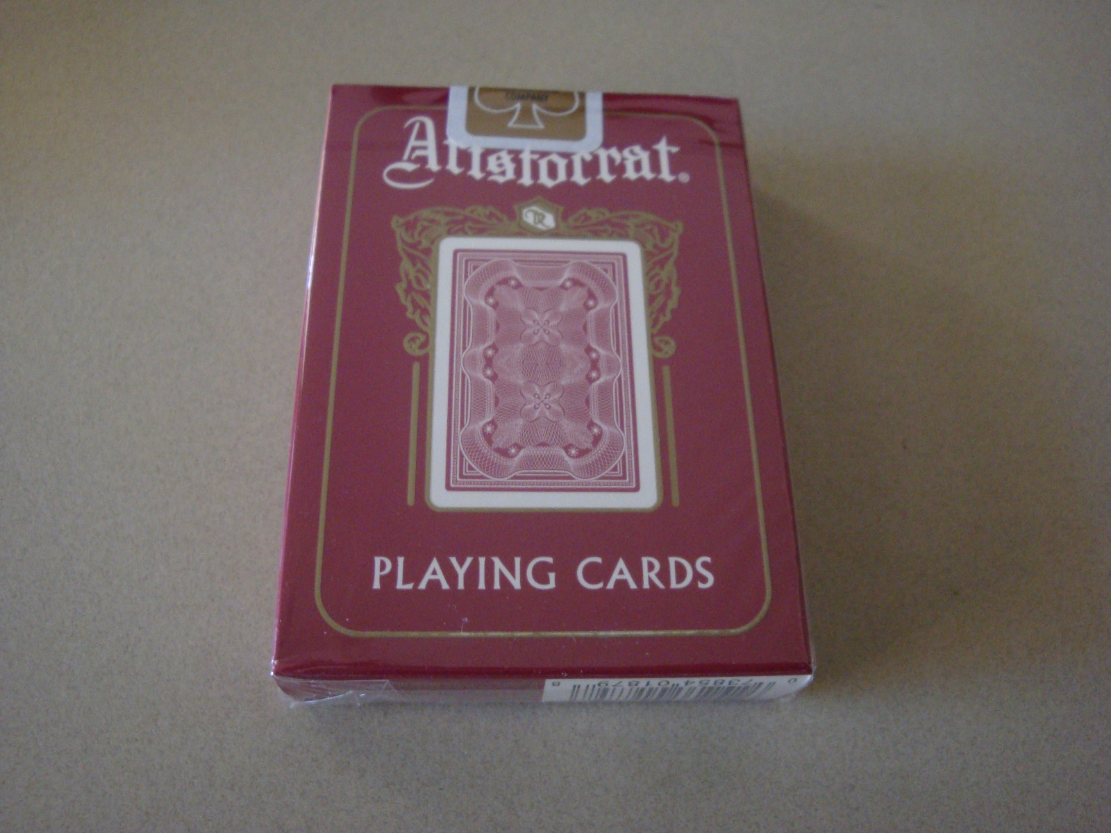 ARISTOCRAT PLAYING CARDS BY USPCC ONE RED OR BLUE DECK POKER SIZE
