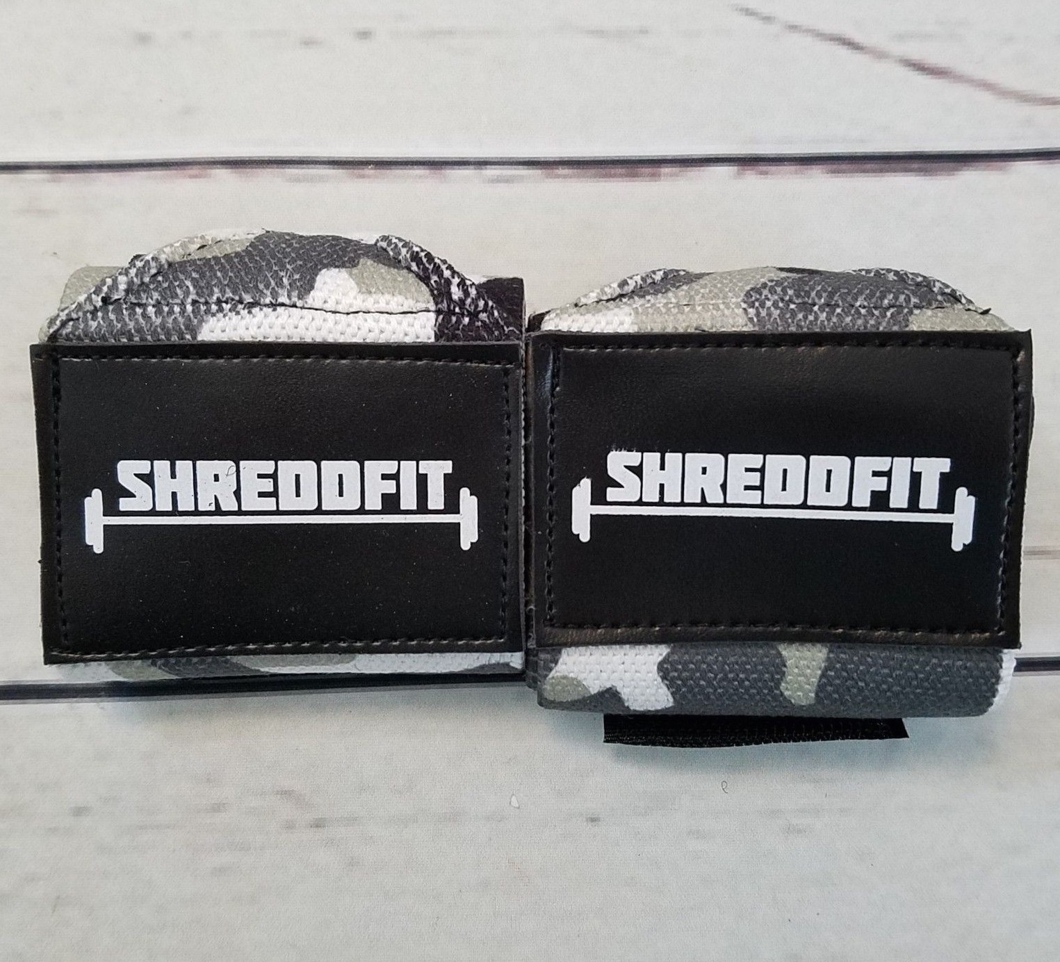 New Shreddfit Camo Weightlifting Cross Training Wrist Wraps