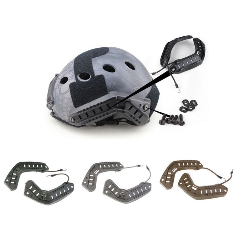 ARC Helmet Mount Rail Attachment for Fast Helmets Training Gear