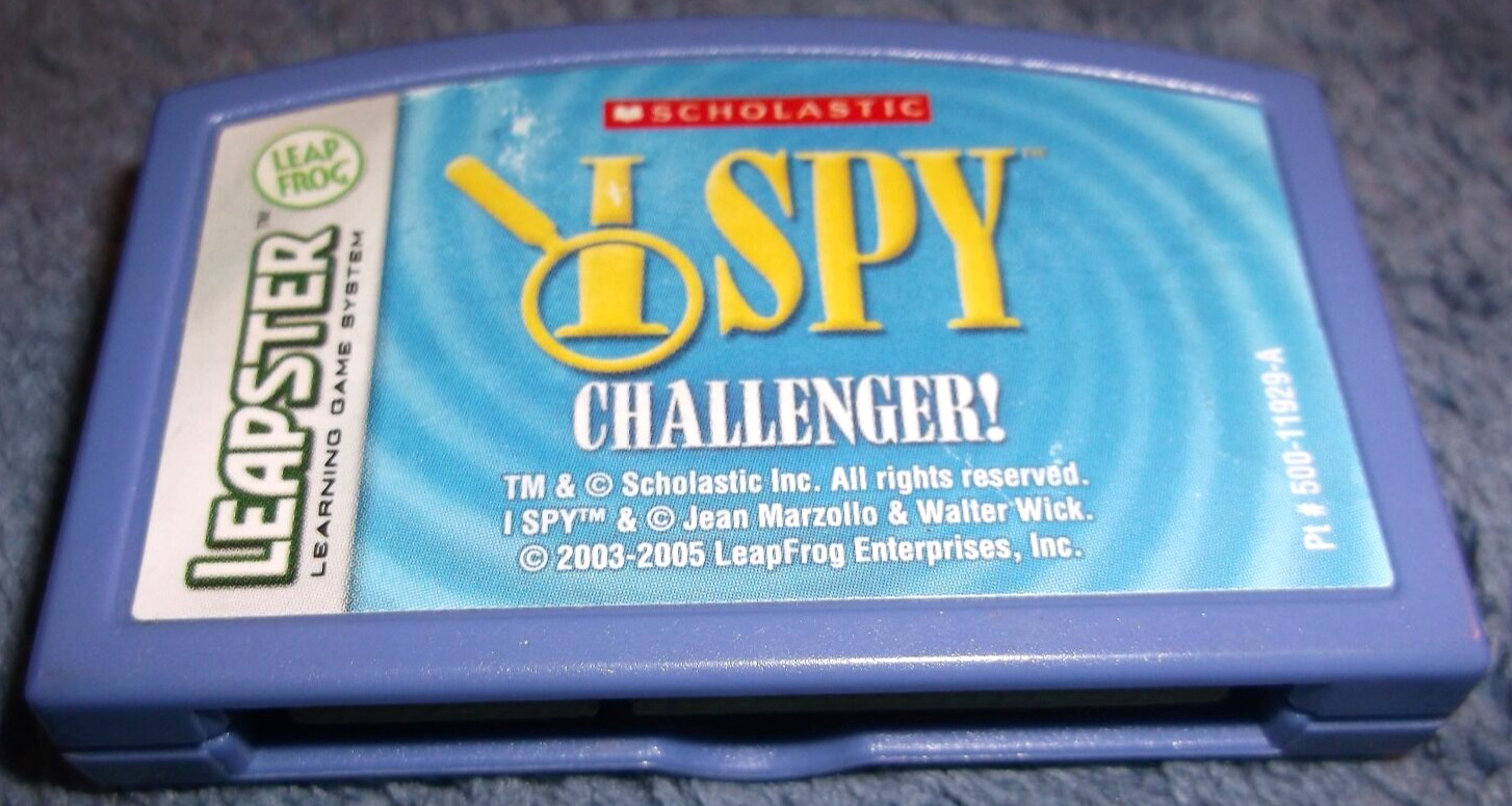 LEAP FROG LEAPSTER I SPY CHALLENGE GAME CARTRIDGE
