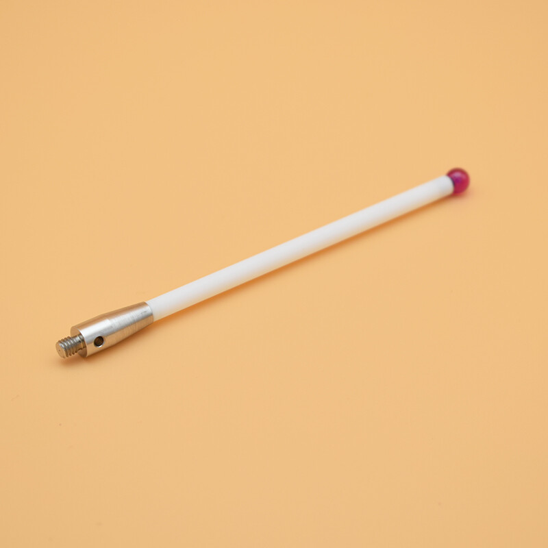A-5000-3712 M4 CMM Probe Stylus, 6mm Ruby Ball, Ceramic Stem,L100mm,Compatible