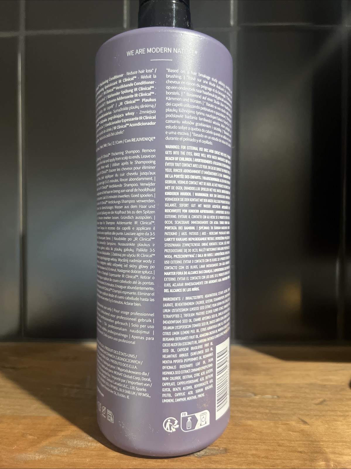 PRO SIZE Monat IR Clinical Thickening Conditioner with Rejuveniqe 32oz - New!