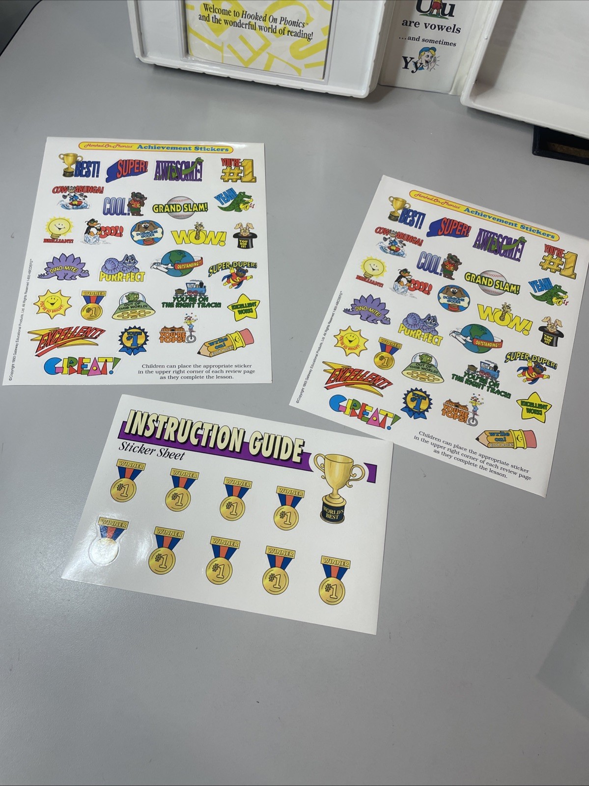 Hooked on Phonics 1993 Master Set
