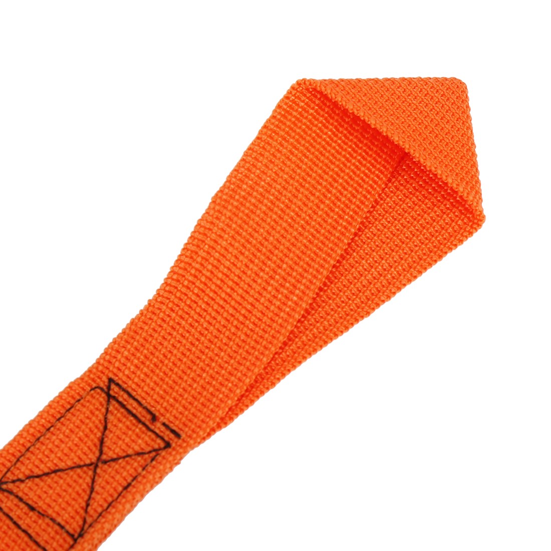 10PCS Orange 2.5 x 20.5cm Cargo Belt Loop Tie Down Strap for Motorcycle