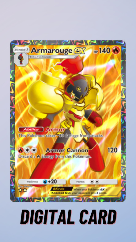 Armarouge EX Full Art Paldean Wonders Pokemon TCG Pocket 2 Star ⭐⭐ (English)