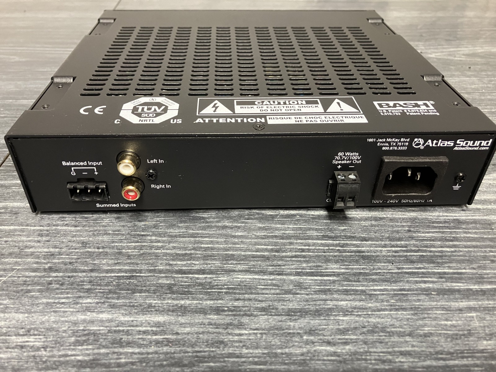 Atlas PA60G Amplifier