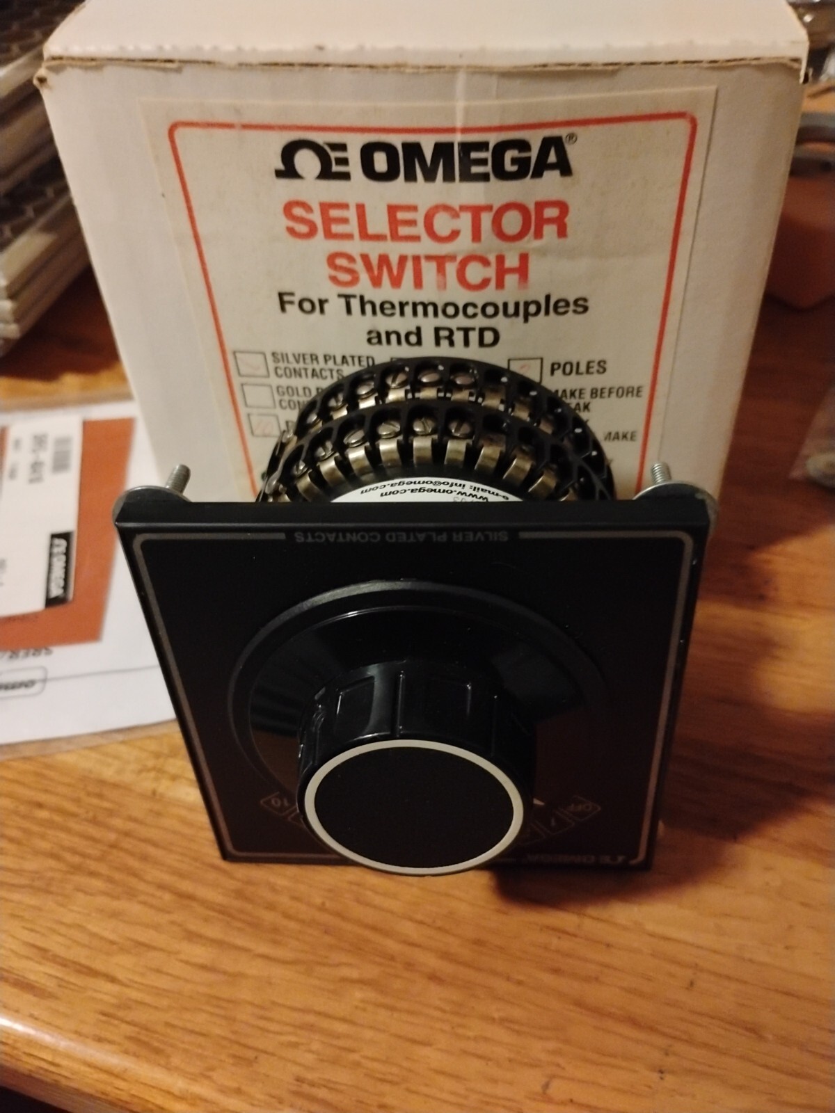 Omega SW142-10-M Rotary Selector Switch