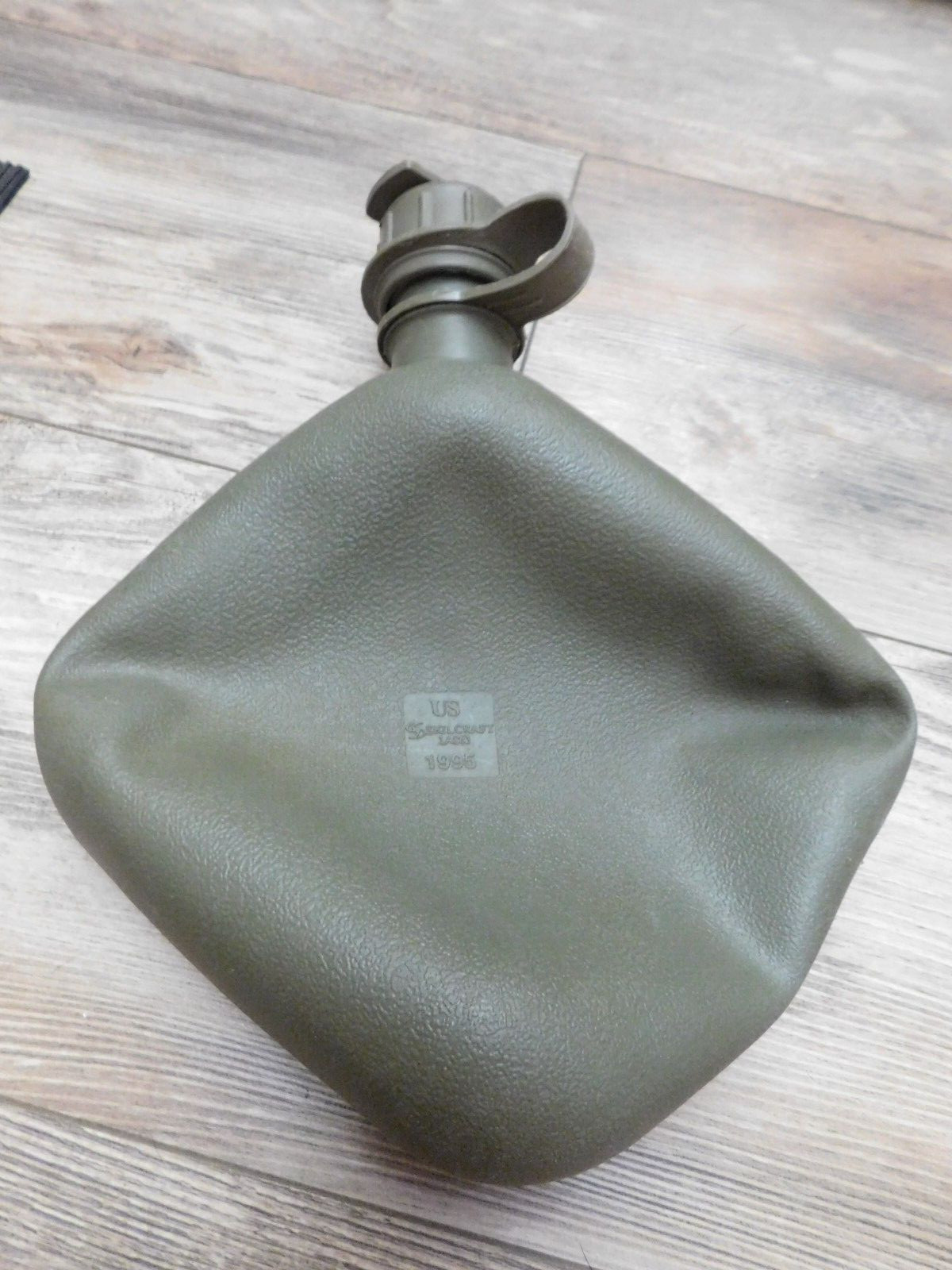 US MILITARY 2 QUART OD GREEN CANTEEN " SKILCRAFT 1995"