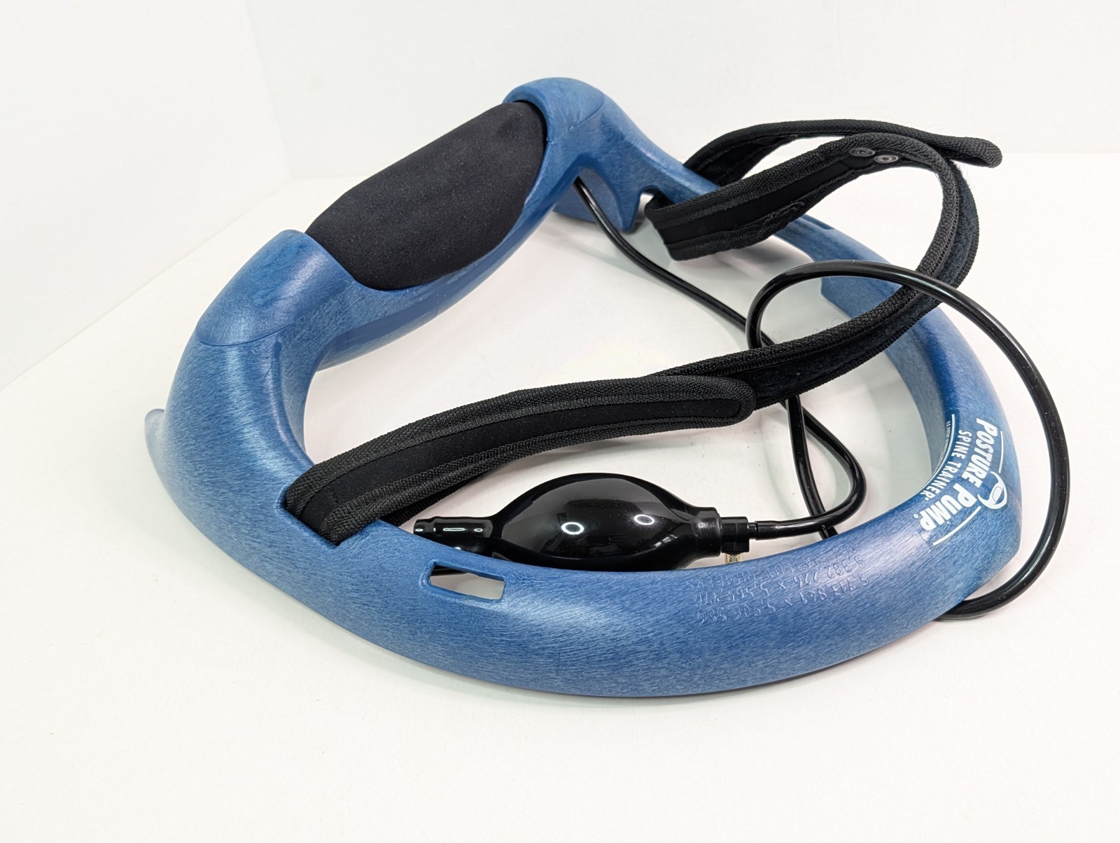 Posture Pump Neck Exerciser Professional Model with Head & Chin Strap