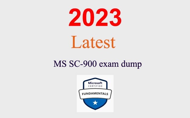 MS SC-900 dump GUARANTEED (1 month update)