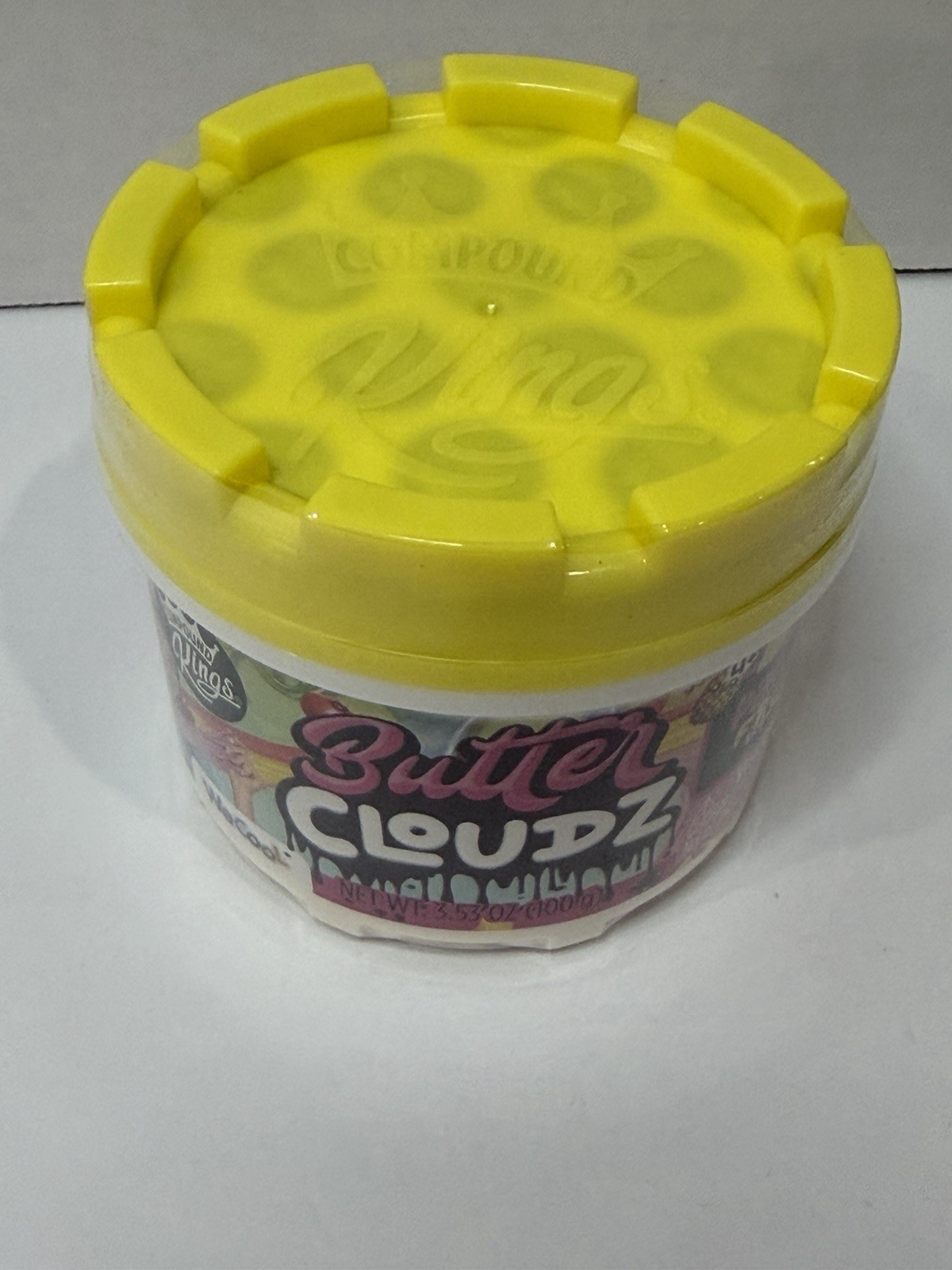 Butter Cloudz Modeling Clay Yellow Lid - Compound Kings WC15096CK