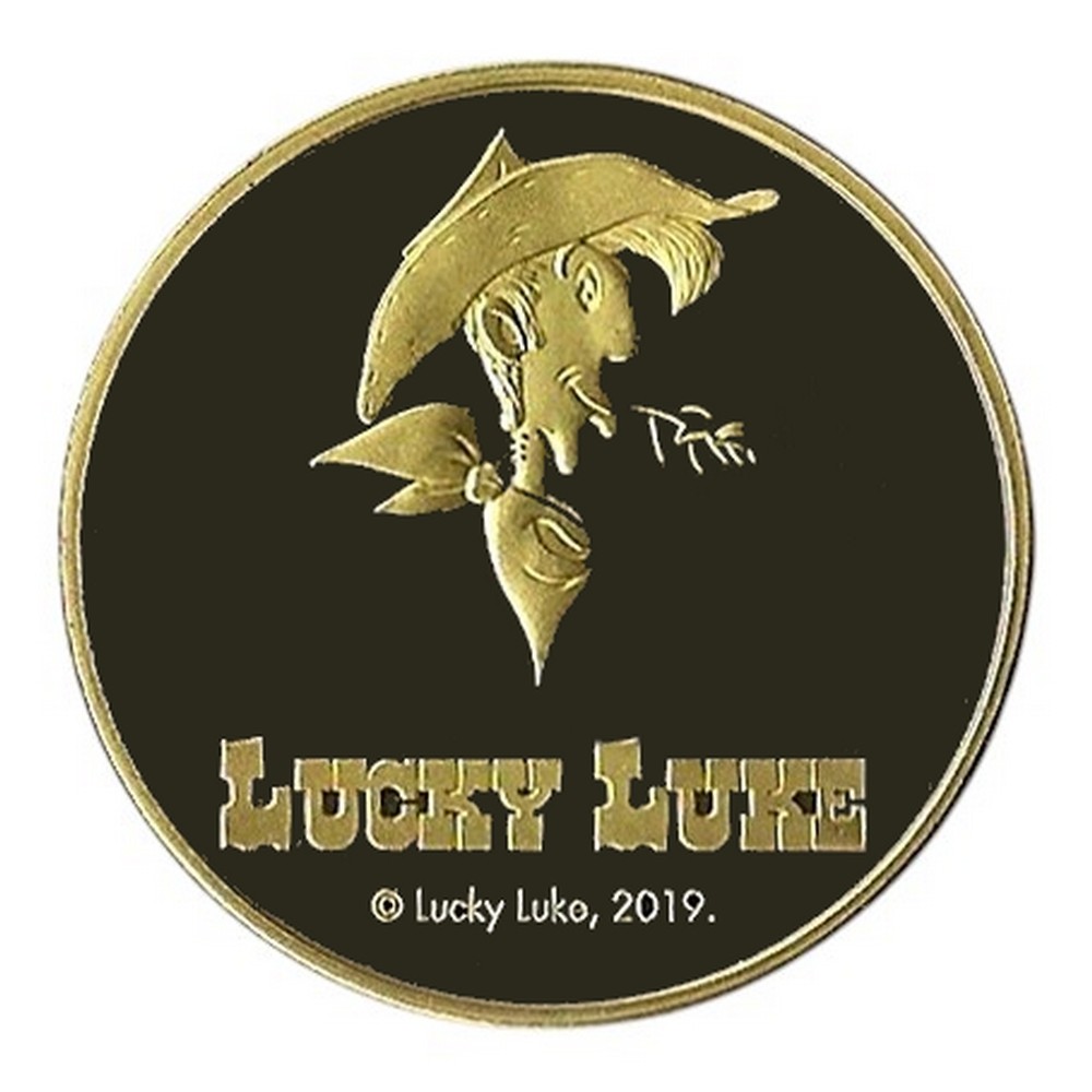 Lucky Luke L’Antre des Bubles Collectible Medal (2019)