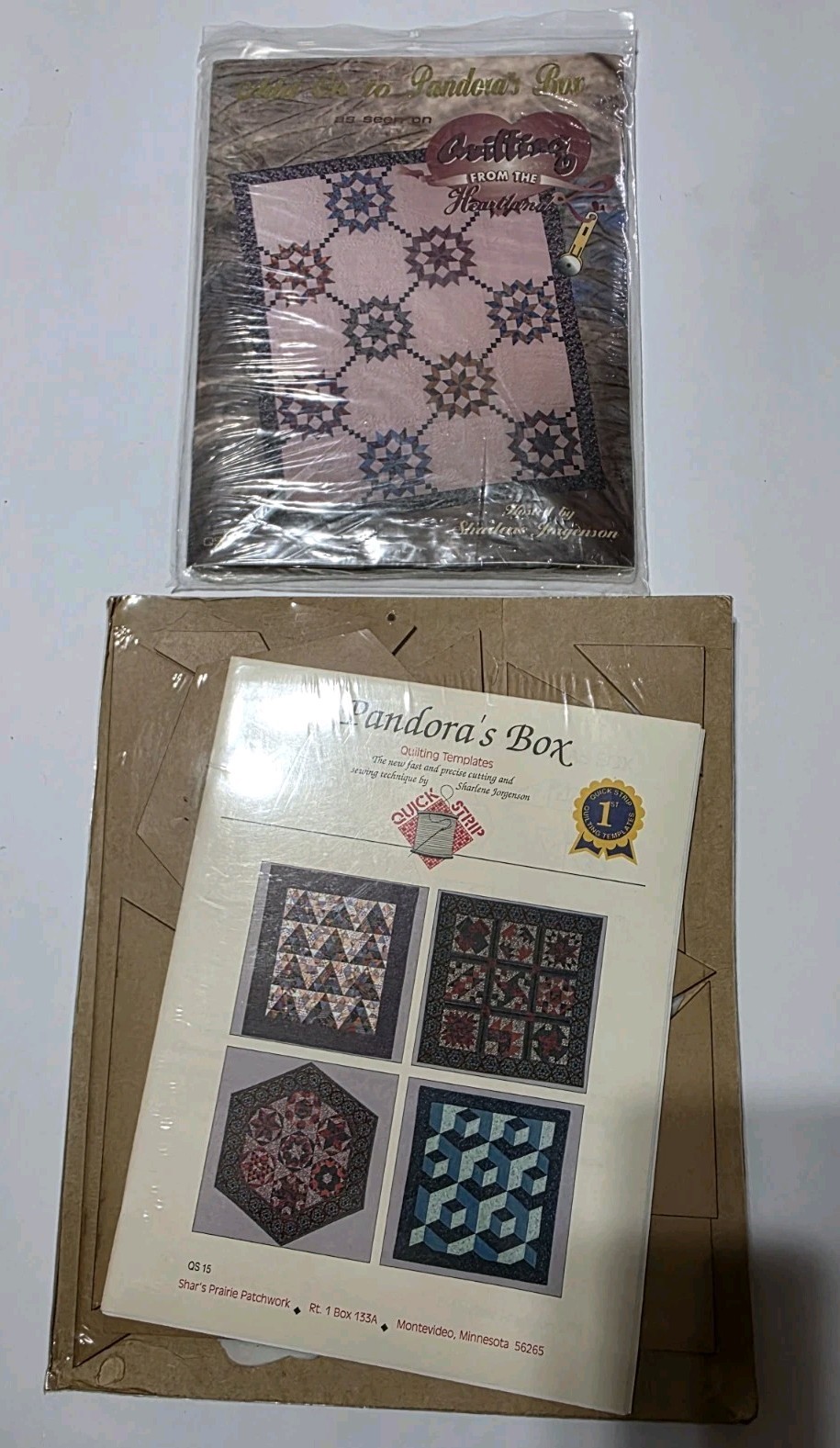 Pandora’s Box Quilting Templates by Quick Strip Sharlene Jorgenson QS 15 NEW