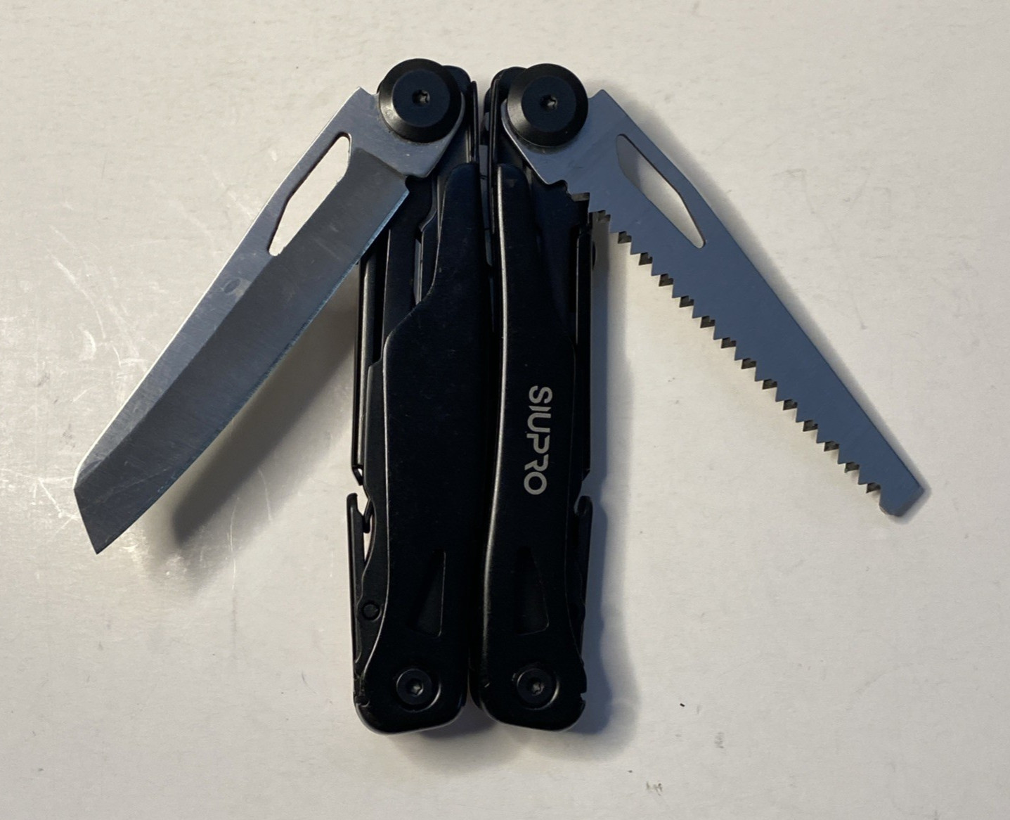 SIUPRO Multi Tool Folding Pliers with Sheath Compact Utility Tool Pink