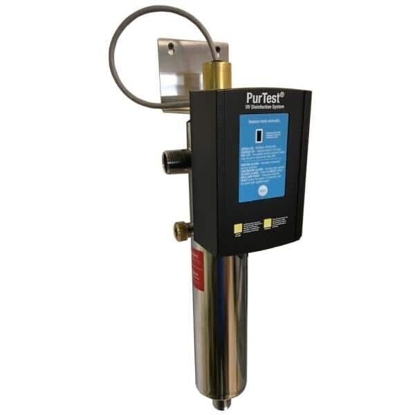 PURTEST PT 20 UV UV Disinfection Unit,20 gpm,5" H,5" W