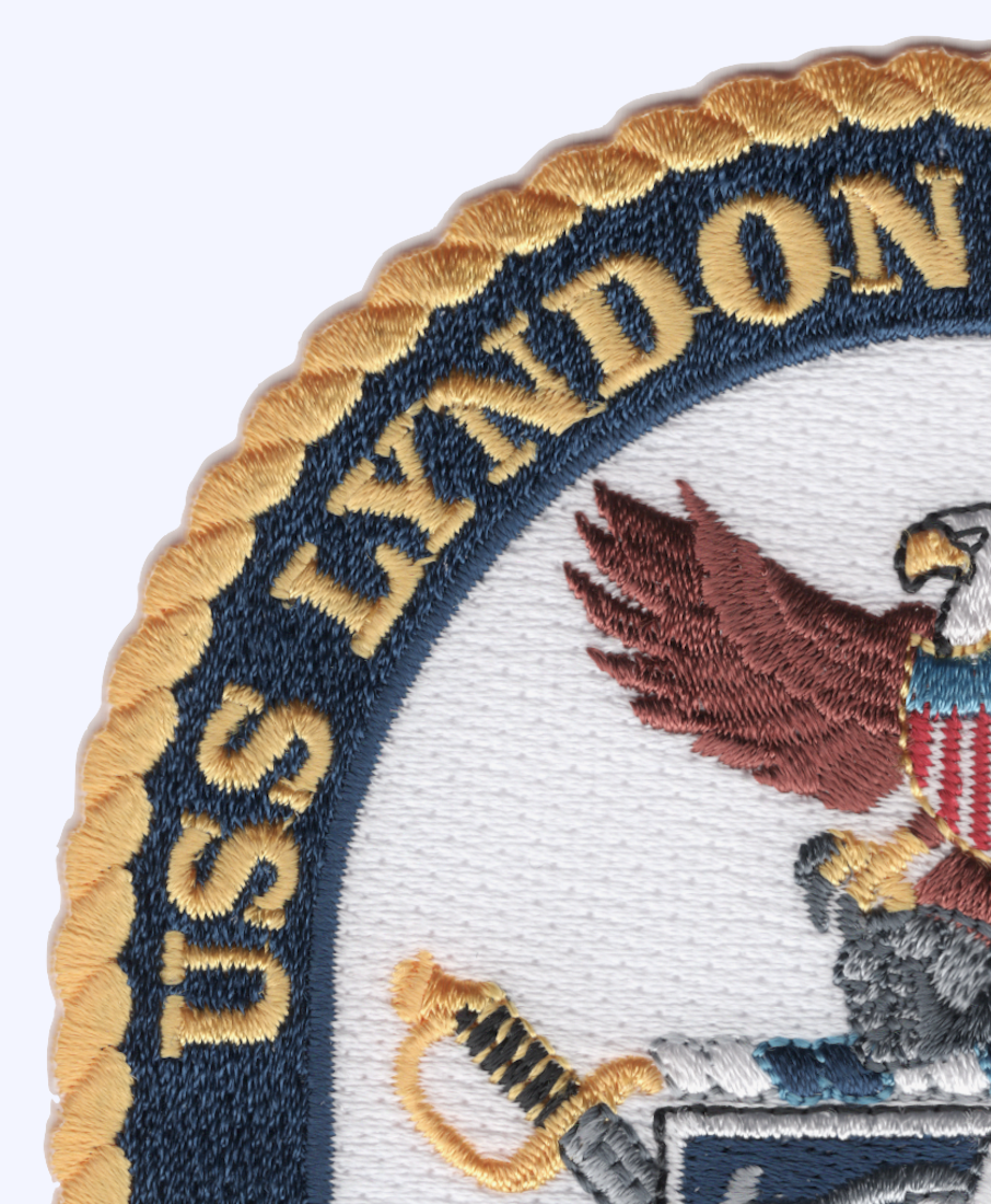 USS Lyndon B. Johnson DDG-1002 Patch