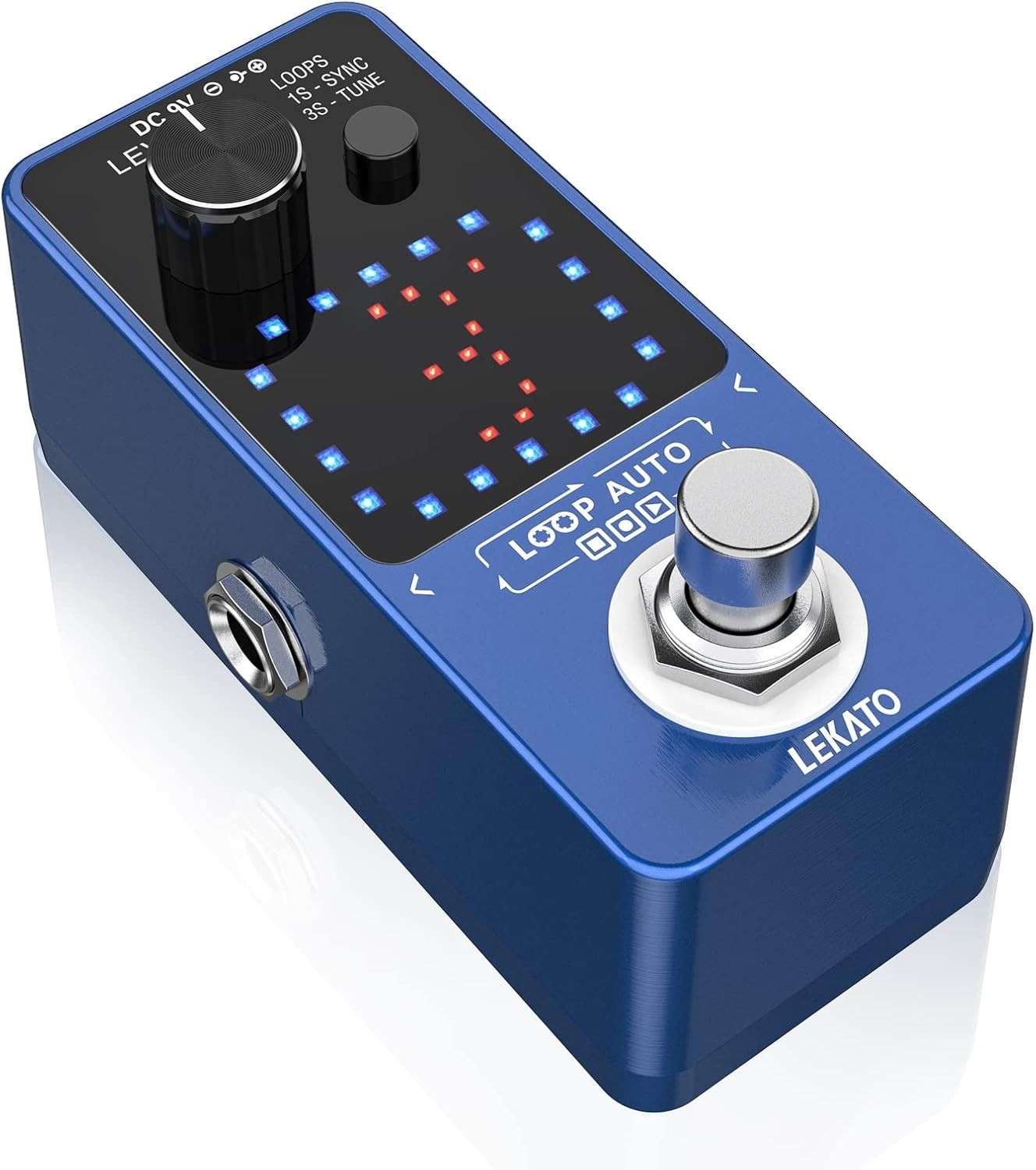 Guitar Looper Pedal with SYNC & Tuner Function